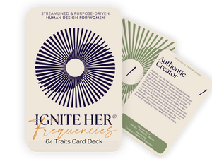 IGNITE Her™ Frequencies 64 Traits Card Deck