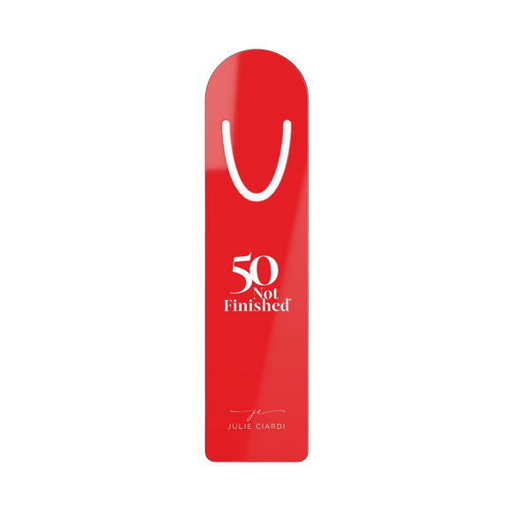50 Not Finished Bookmark