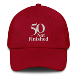 50 Not Finished Hat