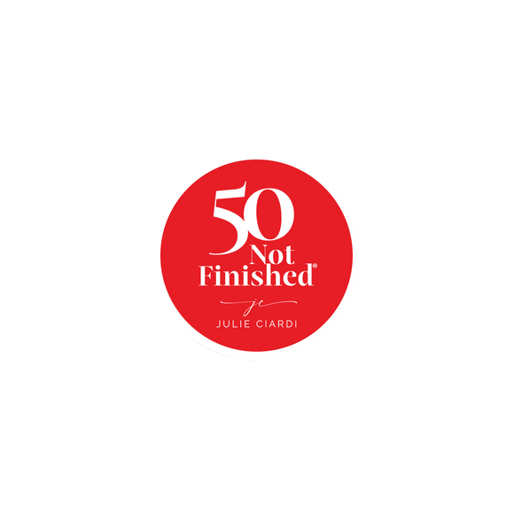 50 Not Finished Magnet