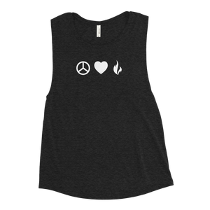 Peace Love IGNITE Muscle Tank