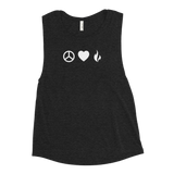 Peace Love IGNITE Muscle Tank