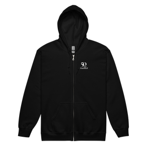 50 Not Finished Zip Hoodie